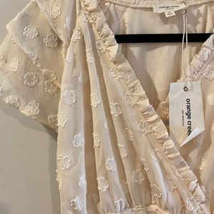 Here’s to you - cream midi dress